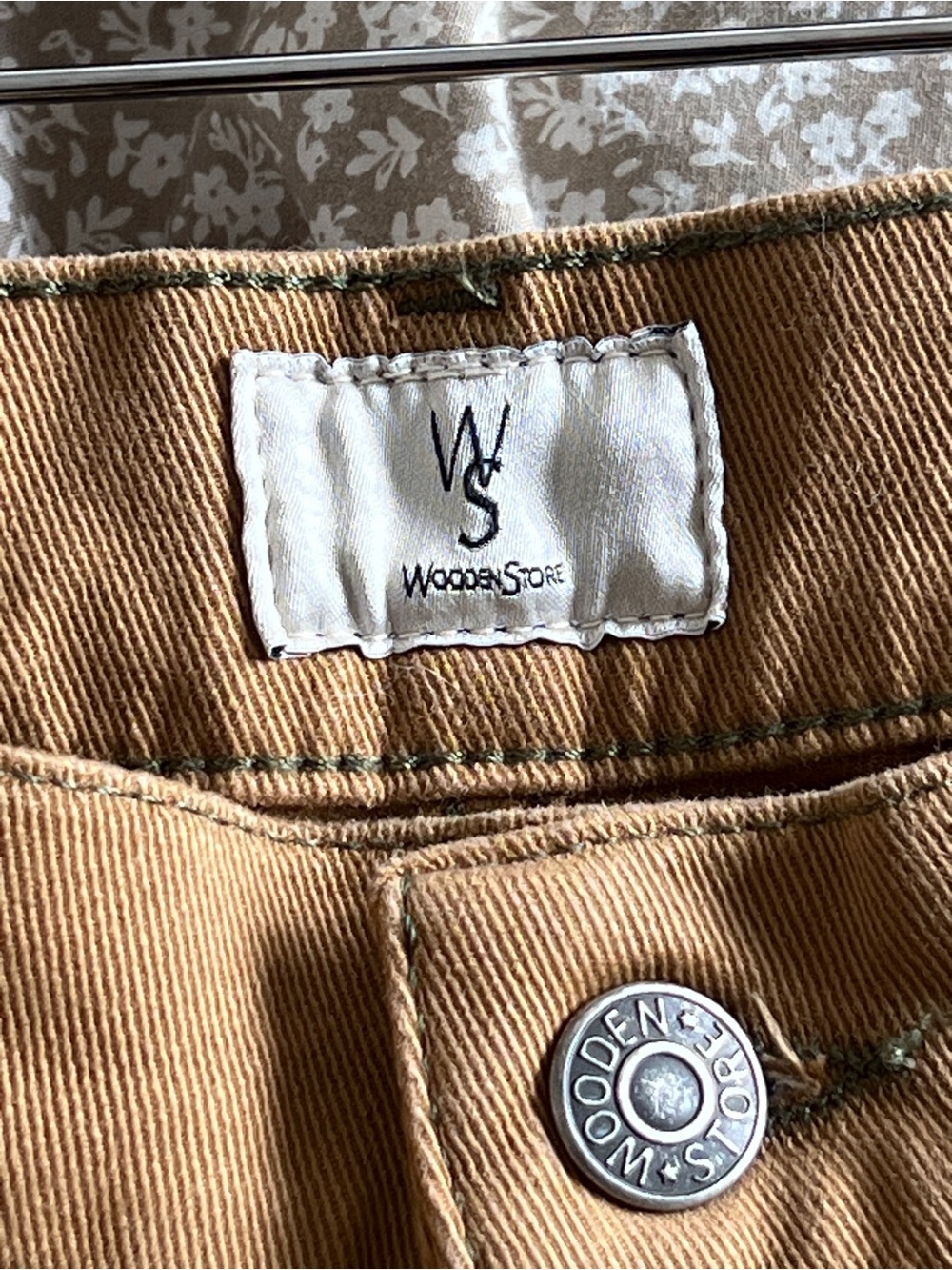 The Wooden Store (Italian brand) Men's Tan Chino Pants - Picture 5 of 16